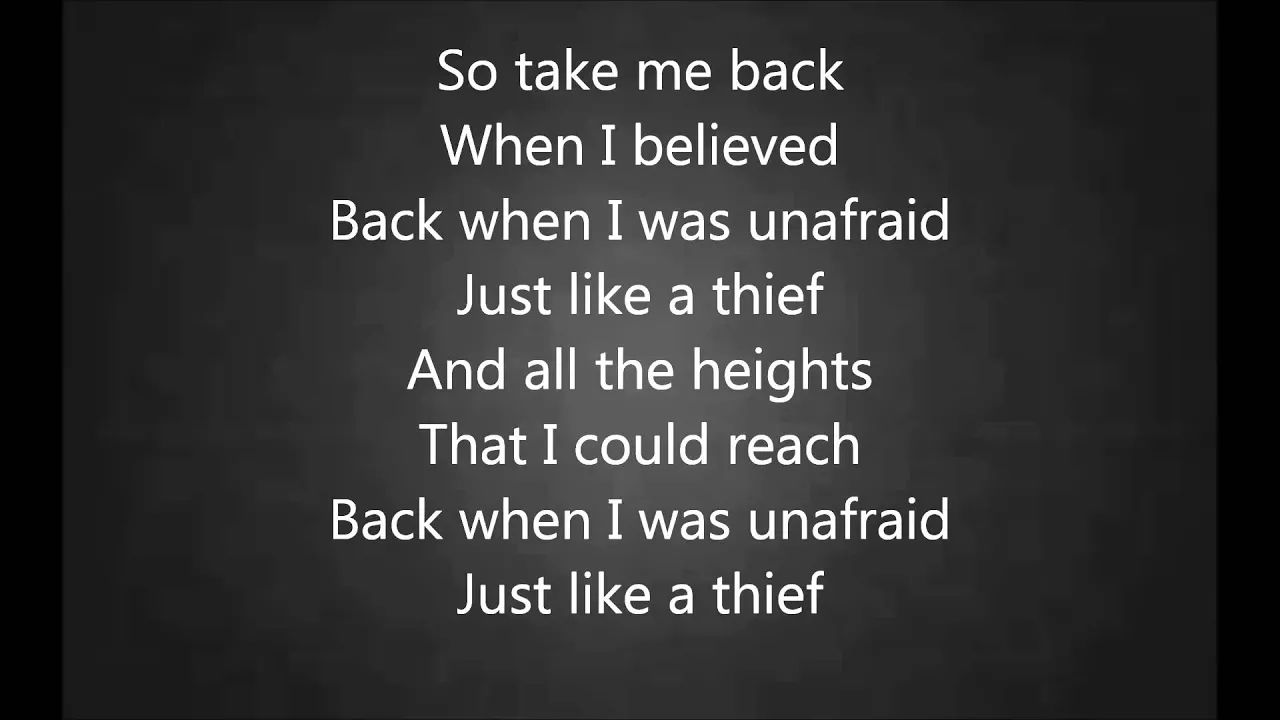 Imagine dragons Thief (Lyrics)