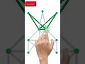 V Hard level of 1 line dots puzzle game difficult level