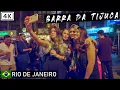 Barra da Tijuca Nightlife Rio de Janeiro Brazil Olegario Maciel Ave 4K 2021