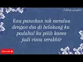 Download Lagu kau putuskan tuk mendua (lirik lagu) MENDUA astrid