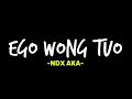 Lagu Ora Ono Sing Njaluk Dilahirke | Lirik Ego Wong Tuo oleh NDX AKA