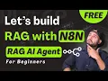 Let s build RAG with n8n RAG AI Agent n8n AI automation n8n-io Vector DB