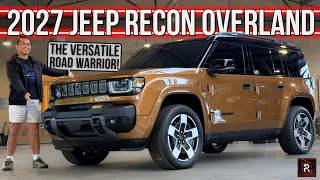 Real Deal Electric Jeep? | 2027 Jeep Recon Overland | Detailed First Look