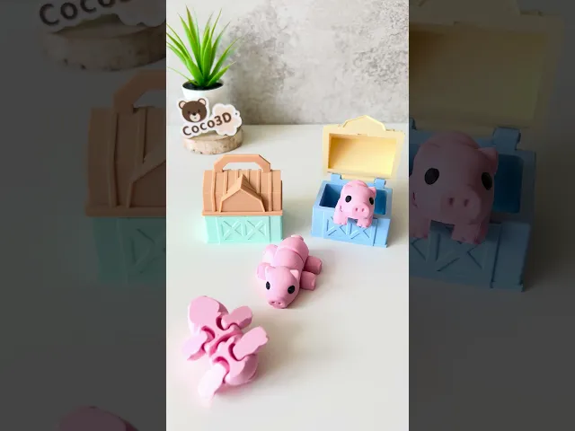 Fantastic Barn Box and Baby Pig  video thumbnail