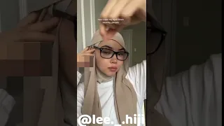 ارتداء الحجاب مع نظارات جيش ريون رمضان كريم 