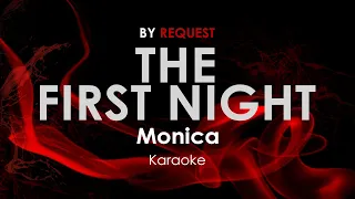 the first night monica karaoke