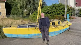 Ancester to the canoe yawl another try with the help of Lars