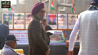 विजय दिवस पे फौजी कर्मबीर ने गाई देशभक्ति रागनी DC मैडम ने की तारीफ़