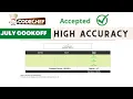 High Accuracy codechef July Cookoff