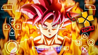 Top 5 Dragonball Z Games For PPSSPP Emulator Offline High Graphics Dragonball Z Emulator Games