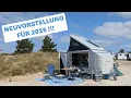 Lagu Einzigartiger Minicaravan farfalla camper flip up! Außen kompakt, innen grandios, E-Auto-freundlich