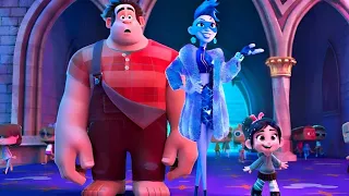 شخصية شريرة في لعبة فيديو بيحاول يساعد صدقته لكنه بيدمر الانترنت بالكامل ملخص فيلم Ralph Breaks 