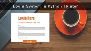 How to create Login System in Python Tkinter System