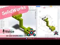 SolidWorks 3D CAD EXERCISES 180 StudyCadCam Solution Tutorial
