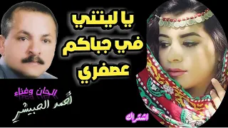 ياليتني في جباكم عصفري  اداء والحان احمد الحبيشي دندنها