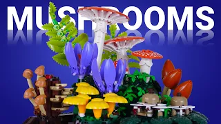 LEGO Woodland Mushrooms review & Botanical team interview