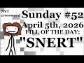 Sunday 26 -