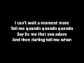 Download Lagu Michael Buble feat. Nelly Furtado - Quando Quando Quando (lyrics on screen)