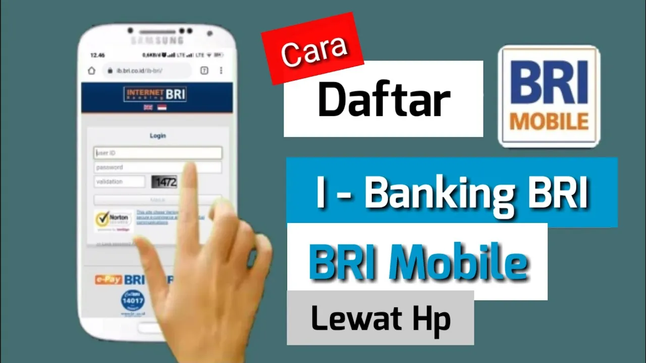 cara transfer sms banking bri. 