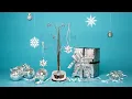 For Swarovski Annual Ornament Christmas Rotating Display Stand Hohiya