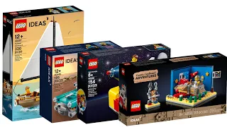 All LEGO Ideas GWP sets 2019-2022 Compilation/Collection Speed Build