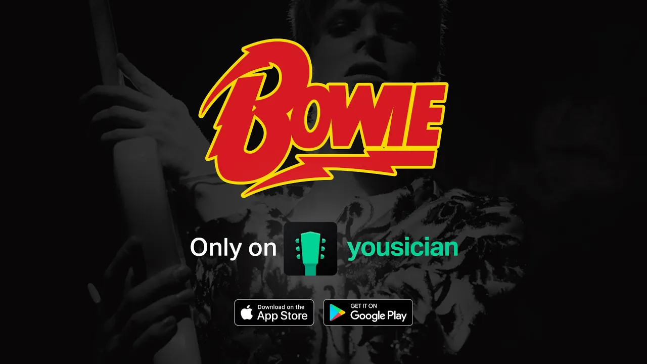 Yousician — Yousician — Learn David Bowie Songs on Guitar (YouTube video ad)