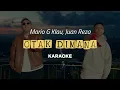 KARAOKE | Mario G Klau, Juan Reza - Otak Dimana + LYRIC WITH BACKING VOCAL