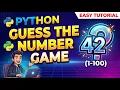 I made a number guessing game in Python so you don t have to