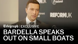 Jordan Bardella speaks exclusively to the Telegraph about small boats, multiculturalism and Reform