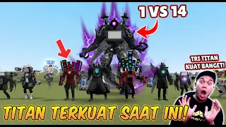 the three strongest titans vs the 14 strongest titans in the skibidi toilet it turns out this is 