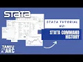 STATA Command History
