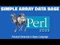 Perl Tutorial Creating Your First Database Project Beginner-Friendly 2025