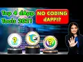 Top 4 dApp Tools Of 2021 - No Coding dApp Platforms Don t Miss These Trending dApp Tools of 2021