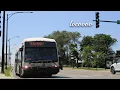 CTA Ride 2016 NovaBus LFS 8248 Deadheading to Forest Glen Garage