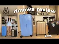 2025 Rimowa Suitcase Review Essential Original Cabin vs Essential Trunk Plus madebyem REVIEW