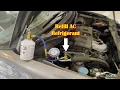 How to charge Honda Civic AC with a can Refill AC Refrigerant R134a in car Recharge AC system
