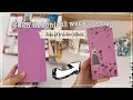 how i use my hobonichi weeks mega 2025 planner set up - lots of tracker ideas