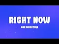 Lagu One Direction - Right Now (Lyrics)