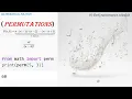 Math with Python or Python with Math 1 Combinatorics