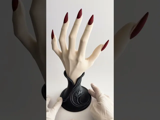Vampire Hand Ring Holder – Gothic Jewelry Display Hand video thumbnail