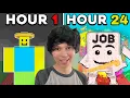 Lagu I spent 24 HOURS in Roblox Steal a Brainrot