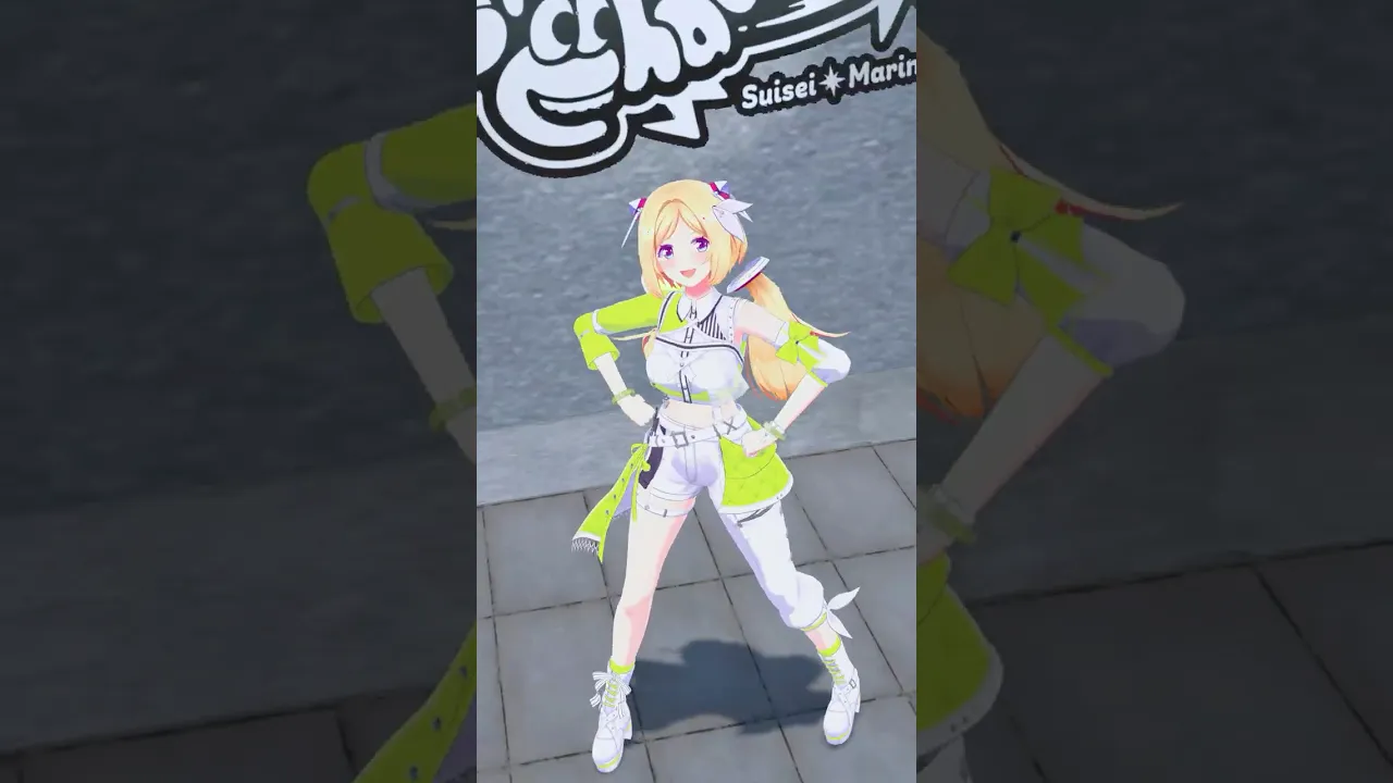 Chatter Chatter / 星街すいせい×宝鐘マリン 踊ってくれた！#Chatter2Challenge #アキロゼ #ホロライブ #hololive #shorts