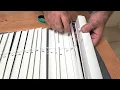 People are cutting up their ugly window blinds for a brilliant new idea