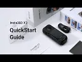 How to Perform Basic Operations Insta360 X3 Tutorial