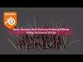LIVENODING Basic Geometry Nodes Hair Grow Spline