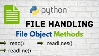 Python File Handling PT-4 3 read readline readlines Function CLASS 12 XII Computer Science