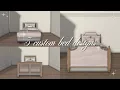 3 custom bed designs bloxburg tips