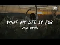 Download Lagu Ginny - What My Life Is For [lyric]