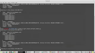 Python Networking Script for Multi vendor configuration Nexus Cisco and Arista using NAPALM