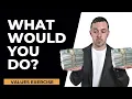 How to find your Values Lottery exercise from Acceptance and Commitment Therapy Values Exercises